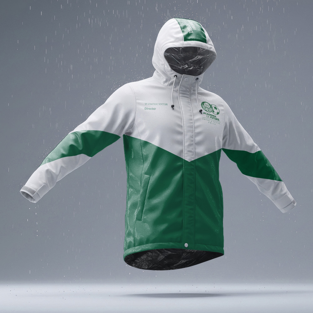 Director: Parka Institucional Palmeiras Bicolor Verde / Blanco - VF Strategic Soccer