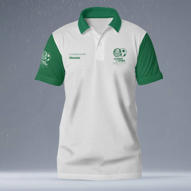 Director: Polera Institucional Palmeiras Blanco - VF Strategic Soccer