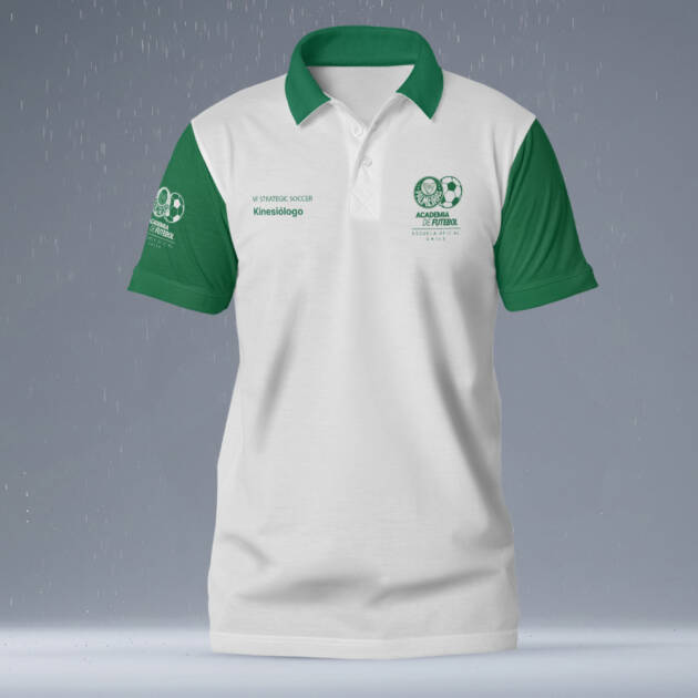 Kinesiólogo: Polera Institucional Palmeiras Blanco - VF Strategic Soccer