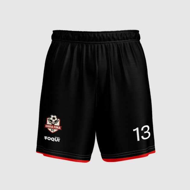 Short Fútbol Titular Obra Fina FC - Toqui